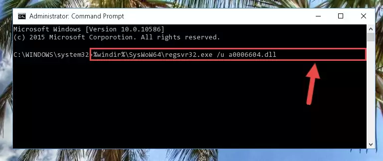 Making a clean registry for the A0006604.dll file in Regedit (Windows Registry Editor)