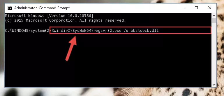 Making a clean registry for the Abstsock.dll library in Regedit (Windows Registry Editor)