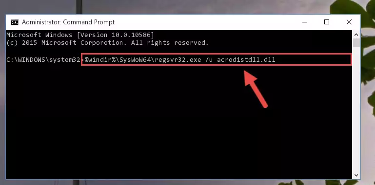 Creating a clean registry for the Acrodistdll.dll file (for 64 Bit)