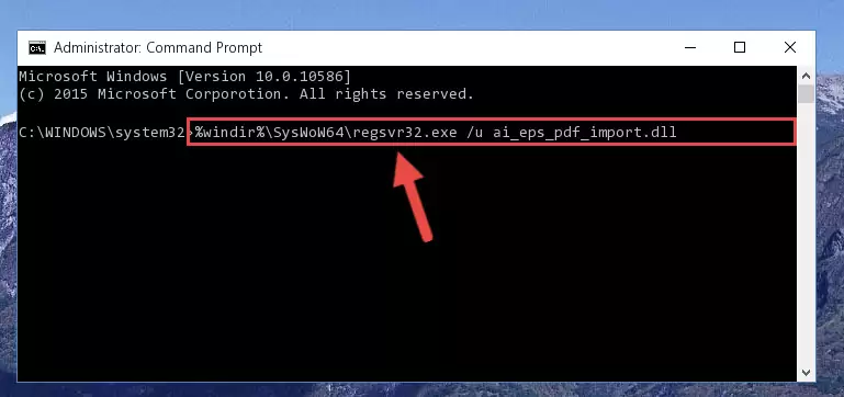 Creating a clean and good registry for the Ai_eps_pdf_import.dll file (64 Bit için)