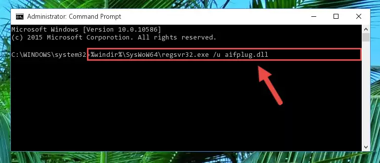 Creating a new registry for the Aifplug.dll library