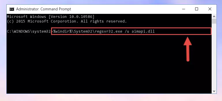 Extracting the Aimapi.dll file