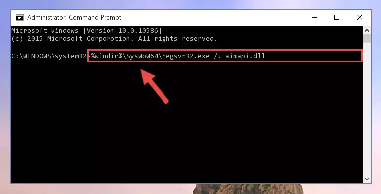 Making a clean registry for the Aimapi.dll file in Regedit (Windows Registry Editor)
