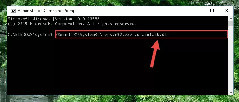 Extracting the Aimtalk.dll file