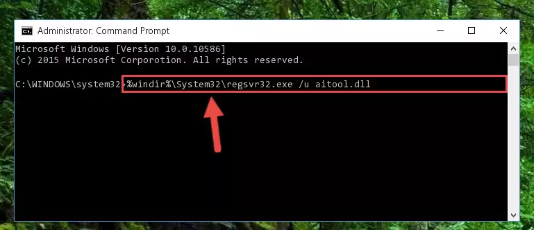 Making a clean registry for the Aitool.dll library in Regedit (Windows Registry Editor)