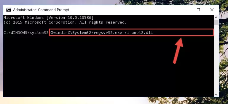 Creating a clean and good registry for the Anet2.dll file (64 Bit için)