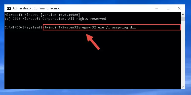 Creating a clean registry for the Asspmlog.dll file (for 64 Bit)
