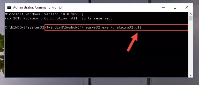 Creating a clean registry for the Ateima32.dll file (for 64 Bit)