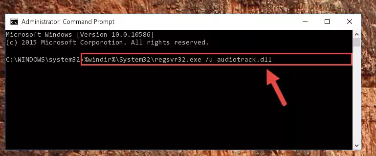 Making a clean registry for the Audiotrack.dll library in Regedit (Windows Registry Editor)