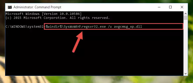 Making a clean registry for the Avgcmsg_xp.dll file in Regedit (Windows Registry Editor)