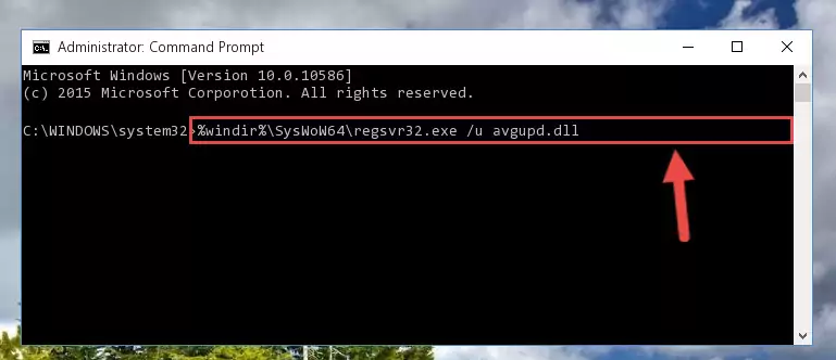 Making a clean registry for the Avgupd.dll library in Regedit (Windows Registry Editor)