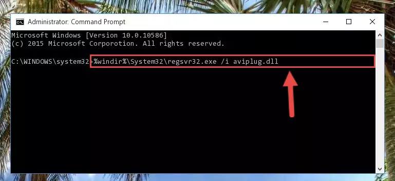 Reregistering the Aviplug.dll file in the system (for 64 Bit)