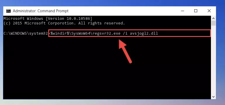 Uninstalling the broken registry of the Avsjogl2.dll library from the Windows Registry Editor (for 64 Bit)