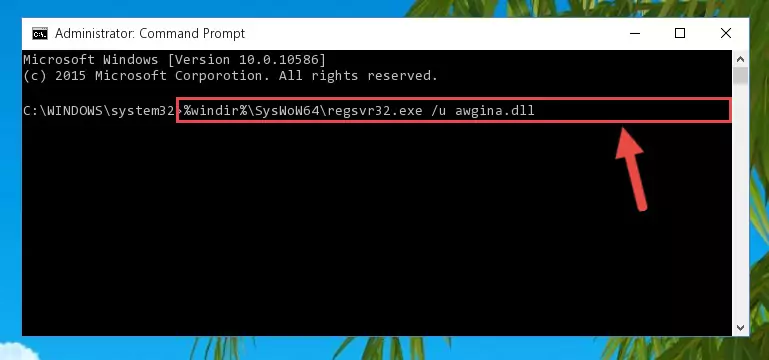 Creating a clean registry for the Awgina.dll file (for 64 Bit)
