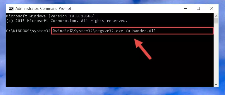 Making a clean registry for the Bander.dll file in Regedit (Windows Registry Editor)