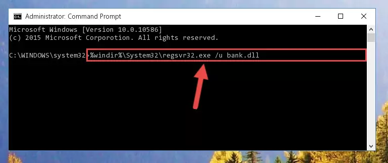 Creating a new registry for the Bank.dll library
