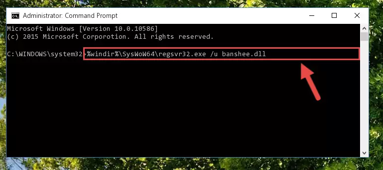 Creating a clean and good registry for the Banshee.dll file (64 Bit için)