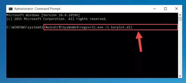 Uninstalling the Barplot.dll file's problematic registry from Regedit (for 64 Bit)