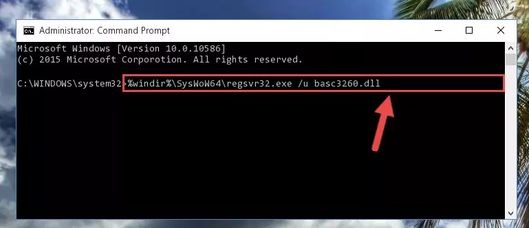 Making a clean registry for the Basc3260.dll library in Regedit (Windows Registry Editor)
