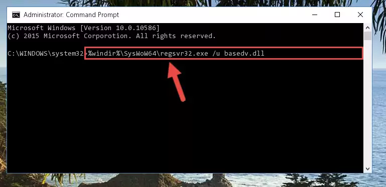 Making a clean registry for the Basedv.dll file in Regedit (Windows Registry Editor)