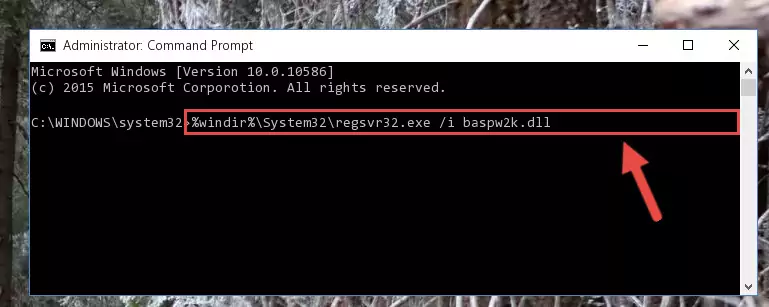Creating a clean registry for the Baspw2k.dll library (for 64 Bit)