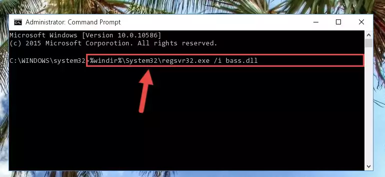 Deleting the damaged registry of the Bass.dll