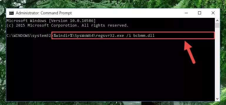 Uninstalling the Bcbmm.dll file's broken registry from the Registry Editor (for 64 Bit)