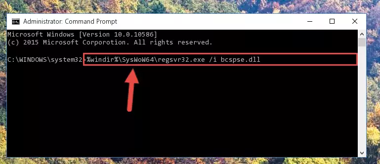 Uninstalling the Bcspse.dll library's broken registry from the Registry Editor (for 64 Bit)