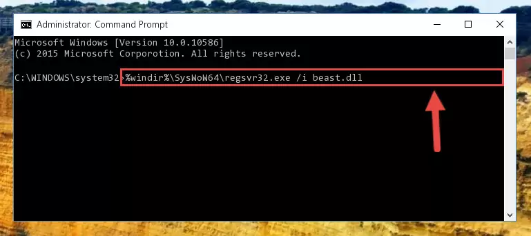 Uninstalling the broken registry of the Beast.dll file from the Windows Registry Editor (for 64 Bit)