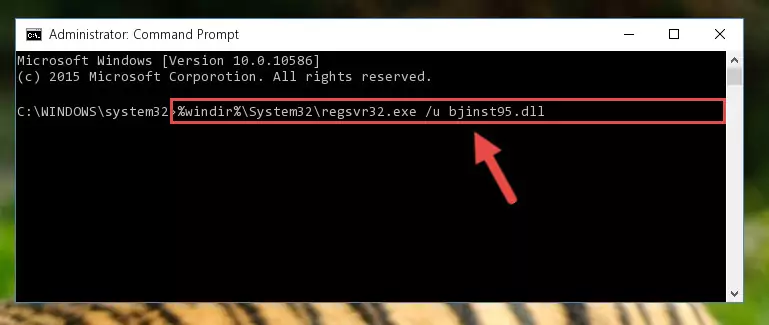 Making a clean registry for the Bjinst95.dll library in Regedit (Windows Registry Editor)