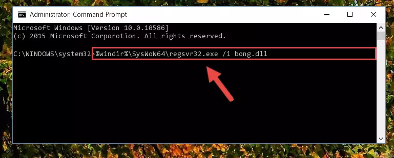 Uninstalling the Bong.dll file's broken registry from the Registry Editor (for 64 Bit)
