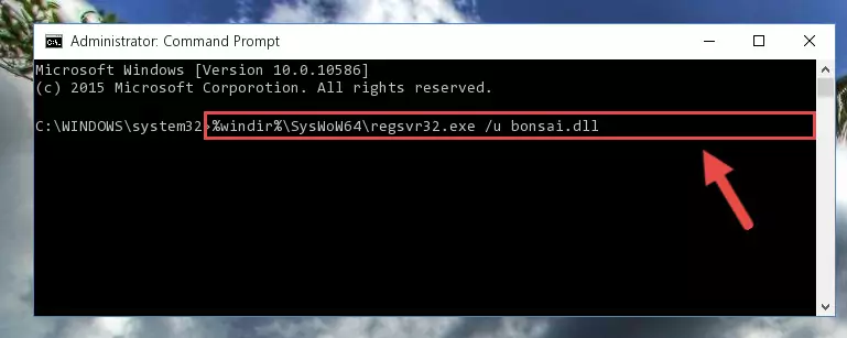 Creating a clean registry for the Bonsai.dll library (for 64 Bit)