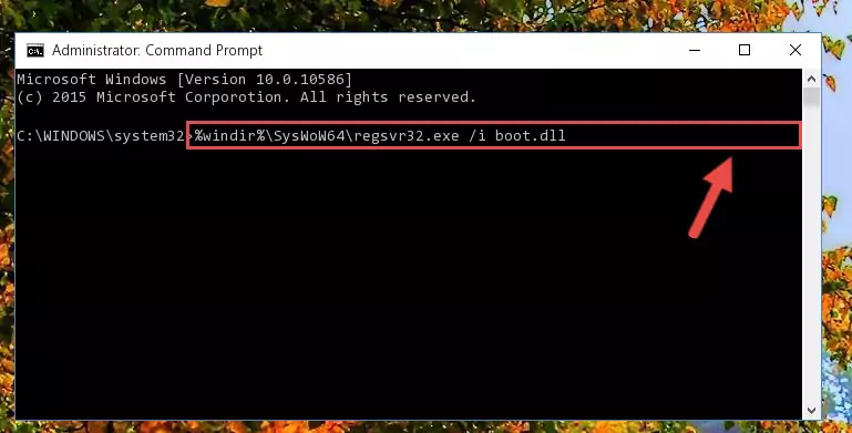 Uninstalling the Boot.dll file's problematic registry from Regedit (for 64 Bit)