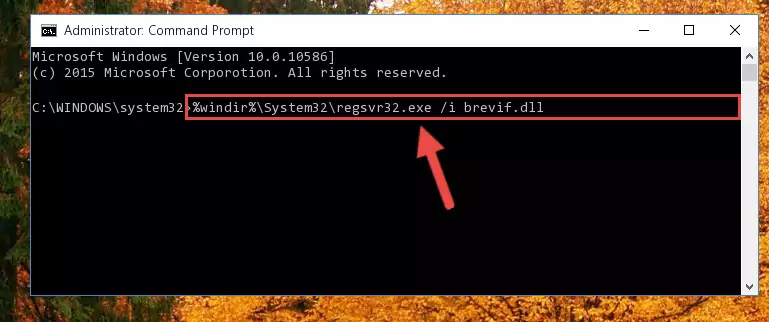 Creating a clean registry for the Brevif.dll library (for 64 Bit)
