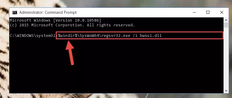 Uninstalling the Bwsui.dll library's problematic registry from Regedit (for 64 Bit)