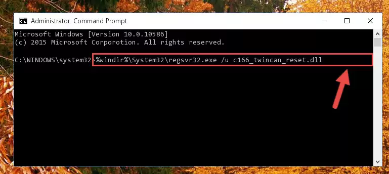 Extracting the C166_twincan_reset.dll file