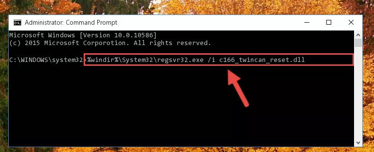 Creating a clean and good registry for the C166_twincan_reset.dll file (64 Bit için)