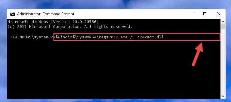 Making a clean registry for the C24xadc.dll library in Regedit (Windows Registry Editor)