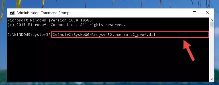 Creating a clean and good registry for the C2_prof.dll file (64 Bit için)