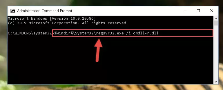 Creating a clean registry for the C4dll-r.dll file (for 64 Bit)