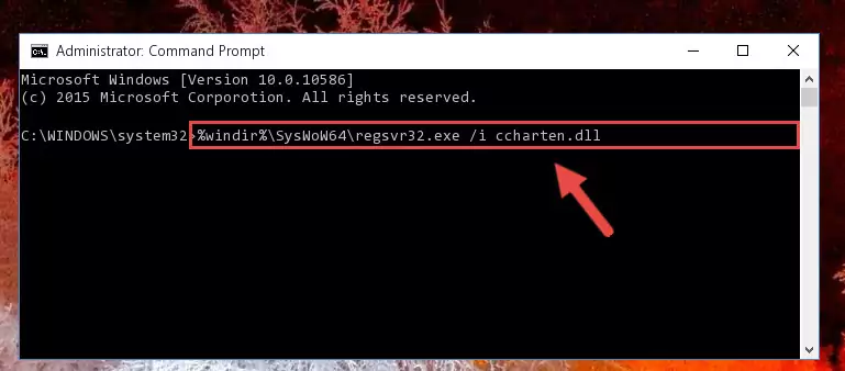 Uninstalling the broken registry of the Ccharten.dll file from the Windows Registry Editor (for 64 Bit)