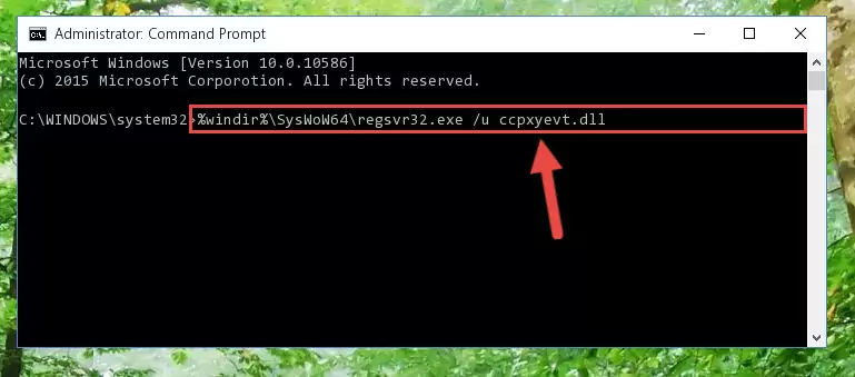 Creating a clean and good registry for the Ccpxyevt.dll file (64 Bit için)