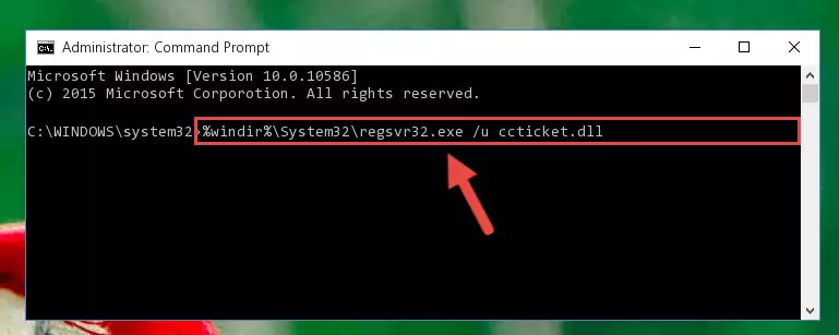 Extracting the Ccticket.dll file