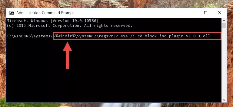 Cleaning the problematic registry of the Cd_block_iso_plugin_v1.0.1.dll library from the Windows Registry Editor