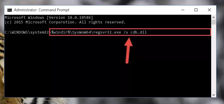 Creating a new registry for the Cdb.dll file in the Windows Registry Editor
