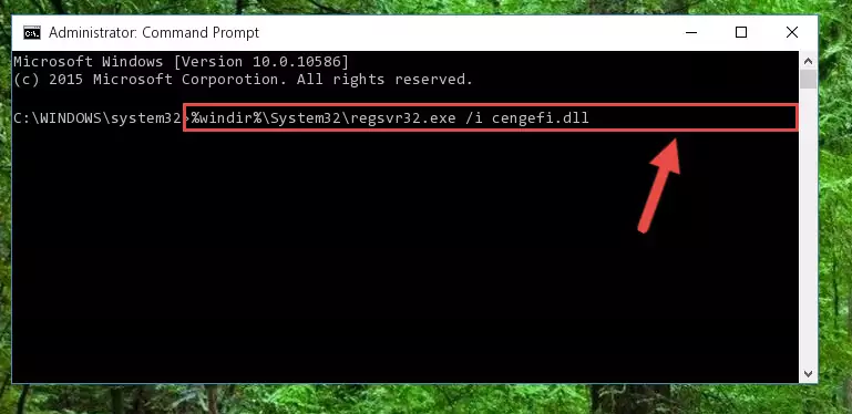 Creating a clean registry for the Cengefi.dll file (for 64 Bit)
