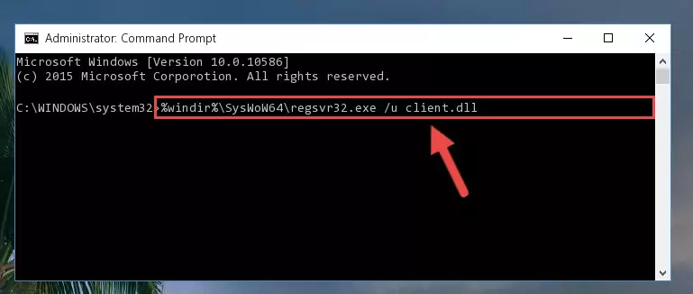 Creating a clean registry for the Client.dll file (for 64 Bit)