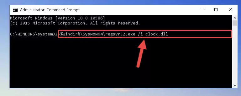Uninstalling the Clock.dll library's broken registry from the Registry Editor (for 64 Bit)