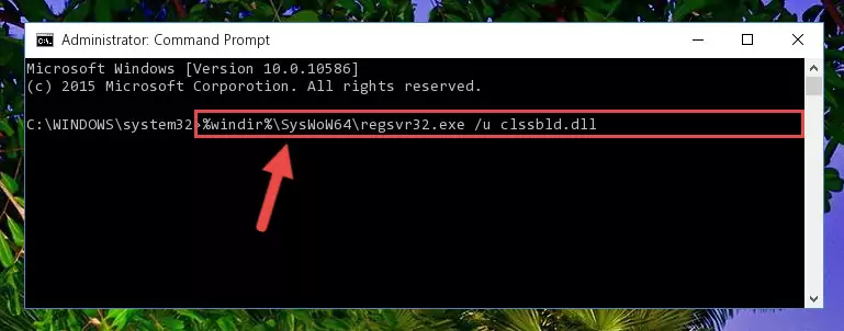 Creating a new registry for the Clssbld.dll library in the Windows Registry Editor