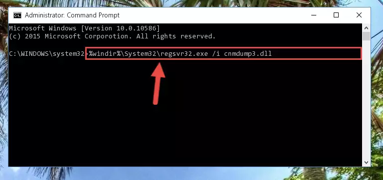 Cleaning the problematic registry of the Cnmdump3.dll file from the Windows Registry Editor